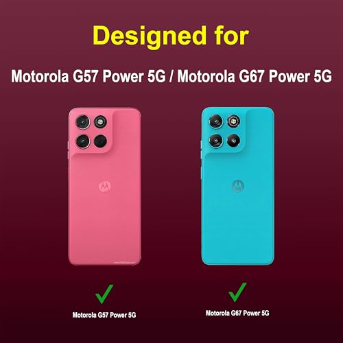 Image of amazon basics Back Case Cover for Motorola G57 Power 5G | Compatible for Motorola G57 Power 5G Back Cover | Liquid Silicon Magic Case with Camera Protection | Plum