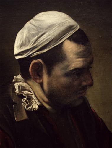 Lienzo decorativo La Cena de Emaús de Caravaggio en alta calidad y formato 60x90cm