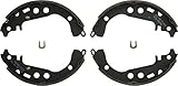 BOSCH BS753 Blue Drum Brake Shoe Set - Compatible with Select Toyota Celica, Prius; REAR