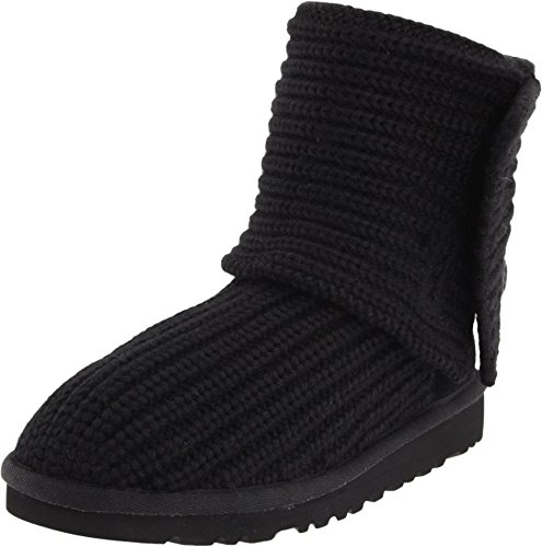 UGG Kids Girl's Cardy (Toddler/Little Kid/Big Kid) Black, 4 Big Kid M