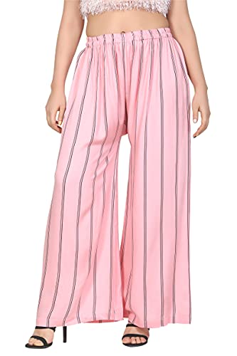 Image of Zen Women's Plus Size Palazzo - 9XL - Waist Size up to 58