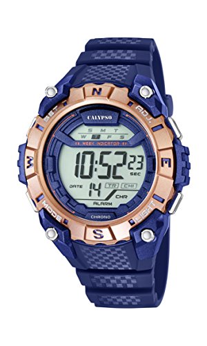 Preisvergleich Produktbild Calypso Herren Digital Quarz Uhr mit Plastik Armband K5683 / 7