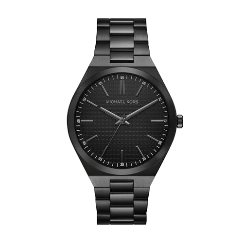 La mejor selección de Reloj Michael Kors Hombre Dorado del mes. 43 Michael Kors Reloj mk9228 lennox de acero inoxidable en color negro para hombre