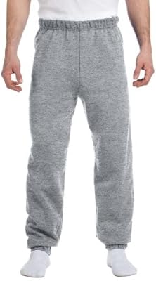 Jerzees 8 oz., 50/50 NuBlend Fleece Sweatpants, Small, OXFORD