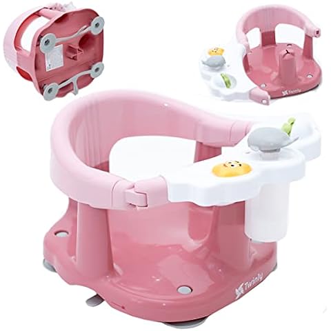 Twinly - Asiento de Baño con Seguridad y Juguetes Cover