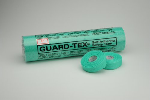 Guard-Tex Finger Safety Tape (12 Rolls), 1", Green