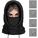 Joyoldelf Funktions Sturmhaube Gesichtshaube Balaclava Gesichtsmaske Skimaske Motorradmaske zum Radfahren Ski Winter wärmend (Schwarz)