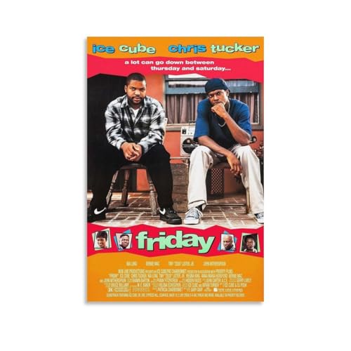 Friday Movie Poster Canvas Art Poster And Wall Art Picture Print Modern Family Bedroom Decor Posters...