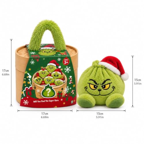 Christmas Giant Dumpling Pillow Cute Plush Slow Reboun Halloween Decor - image 3
