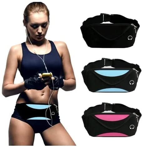 Pochete Sports Pockets H'maston YB-10 com Saída de Fone/Corrida/Treino/Academia