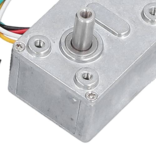 Moteur de réduction d'encodeur robuste SIXRUN en métal avec engrenage réversible DC 24V - 4