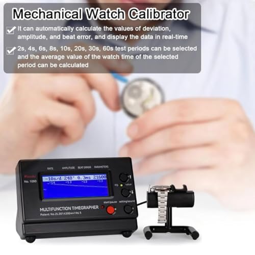 Testeur multifonction et chronomètre mécanique pour révision horlogère - 3