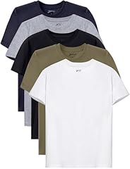 White, Black, Olive Green, Navy, Heather Grey
