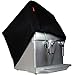 ROTRi housse de protection antipoussière ajustée pour machine à café Siemens EQ.6 - noir. Made in Germany
