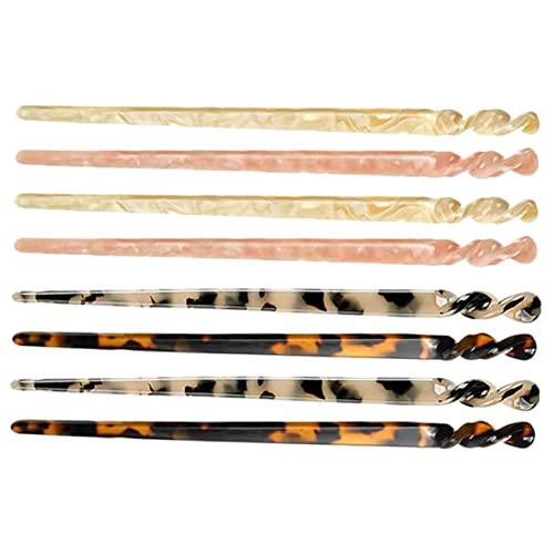 Épingles à cheveux écaille de tortue accessoires de style chic