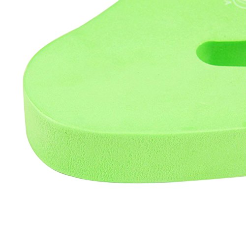 INOOMP Swimming Beginner Learner Kickboard Floating Plate EVA Body Boards Swim Help A-shaped Board (Light green) - Image 3