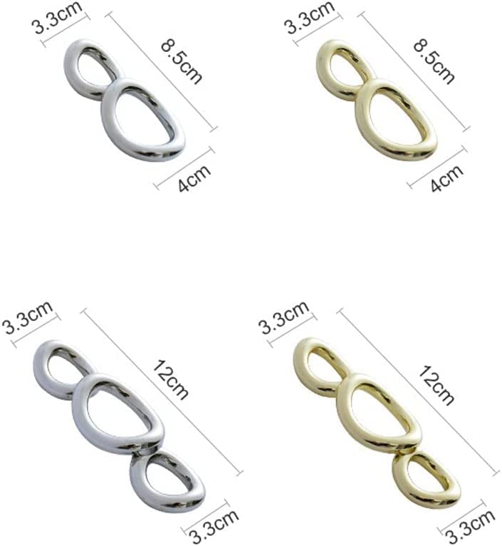 Set di 4 vetro trasparente moda poggia bacchette cucchiaio forchetta coltello Holder (1