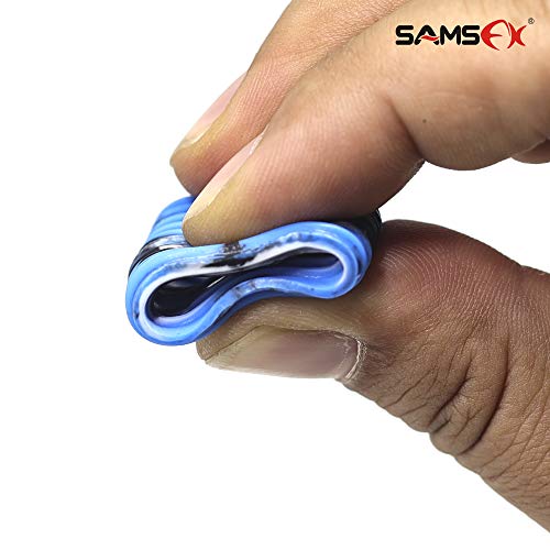 Image of SAMSFX Fishing Reel Handle Grips Baitcaster Knob Covers 3 Pairs in Pack