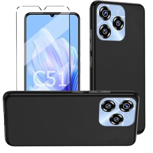 MOJIA Cover per Oukitel C51, Custodia Portafoglio in Pelle PU Premium