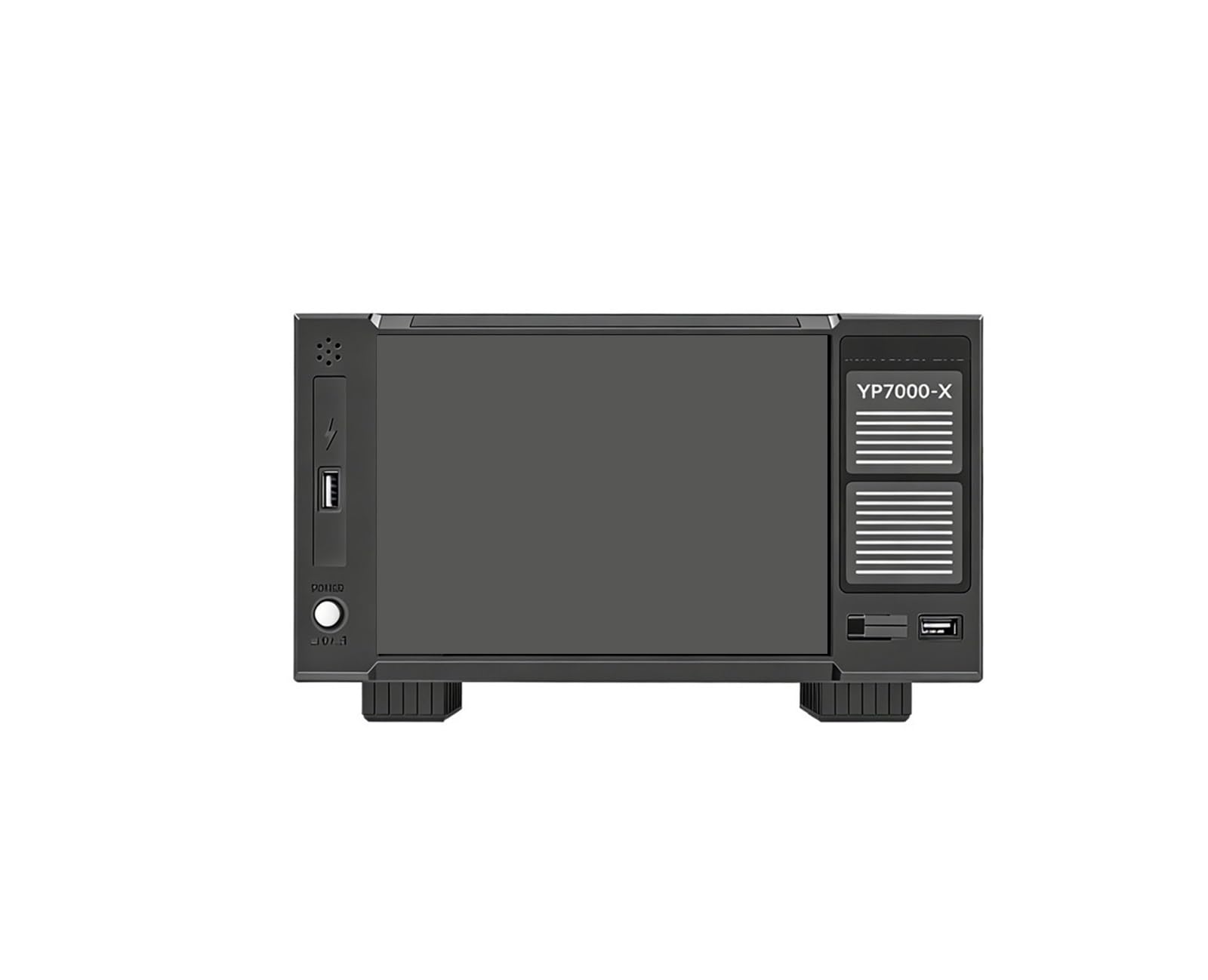 YP7016H Registratore di temperatura a 16 canali Schermo da 7" Monitor della temperatura del di alimentazione PT100 da 32 GB