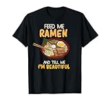 Photo Gallery divertente feed me ramen - tagliatelle giapponesi - anime maglietta Photo Gallery divertente feed me ramen - tagliatelle giapponesi - anime maglietta