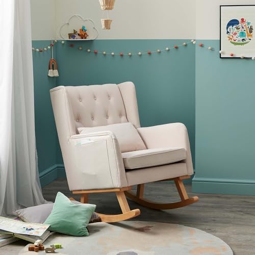 Kidzmotion Serenity Nursing Glider maternity chair with footstool