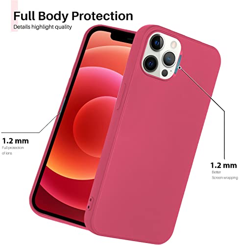 Image of VONZEE Basic Case for iPhone 12 Pro Max (Silicone | Hibiscus | Solid)