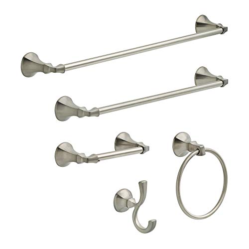 Delta Faucet 76450-Ss Ashlyn Toilet Paper Holder, 3.44 X 9.81 X 2.19 Inches, Stainless #TOP3