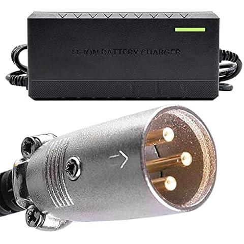 24V 8A Battery Charger 3 Pin XLR for Scooter, MobilityWheelchair, Motorcycle,eBike, Lawn Mower, Marine Boat, Pride Mobility, Jazzy Power Chair, Drive Medical, Golden Technologies, Shoprider Cover