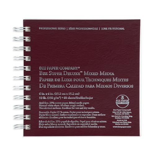 Bee Paper Company 808S60-1417 Bee Paper - 14"X 17 Inch Super Deluxe Mixed Media Sketching Pad thumb #1