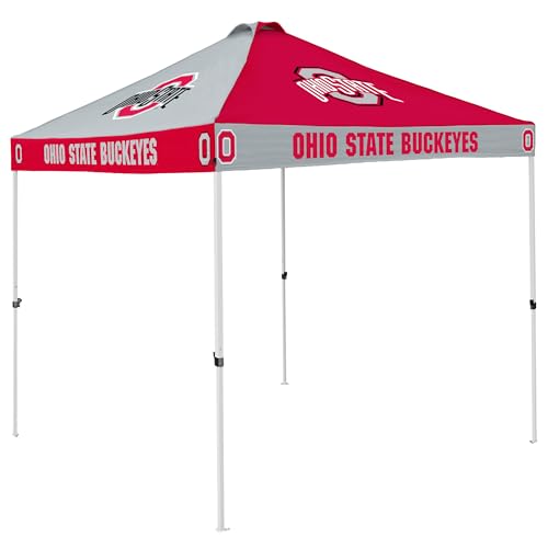 Logo Brands NCAA Ohio State Buckeyes Checkerboard Canopy...
