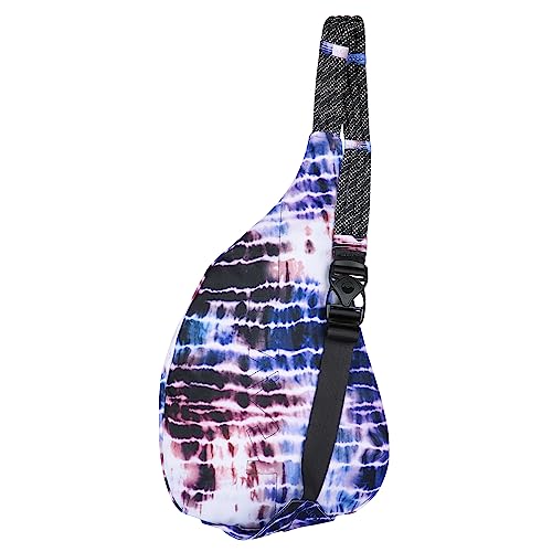 KAVU Original Rope Sling Bag with Adjustable Rope Shoulder Strap - Drift Tide2