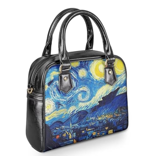 HUGS IDEA Leather Crossbody Bag Vintage Leather Handbag for Women Shoulder Bag Hobo Purse2