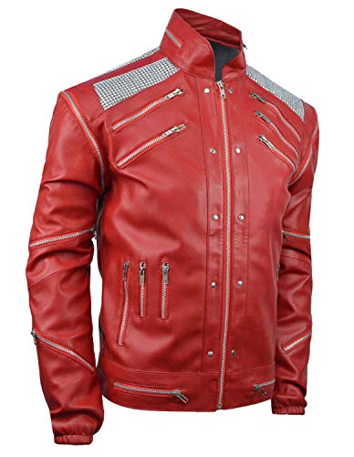 Beat-It Jacket - Red - Faux Leather