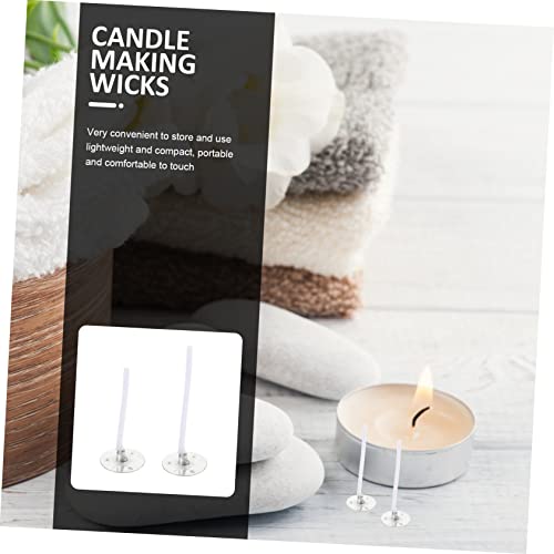 EXCEART mechas para velas para fabricación DIY, 240 unidades miniatura 6