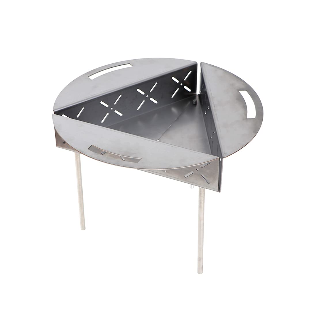 Amazon | リノット ReKNOT 炎卓 焚火台 crafted by 野良道具製作所 RKN