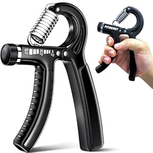 FitBeast Grip Strengthener Forearm Strengthener, Adjustable Hand Grip for Strength Training & Rehabilitation, 5-60 kg Resistance, Ideal for Athletes and Physical Therapy