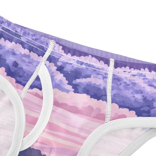 KLL Lavender Field Toddler Boy Pure Cotton Underwear Cute Children Panties4