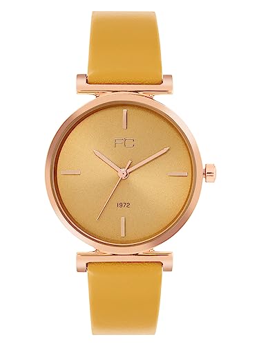 French Connection Spring-Summer 2023 Analog Mustard Dial Womens Watch-FCN00087C (B0C6GXDHPL) Amazon Price History, Amazon Price Tracker