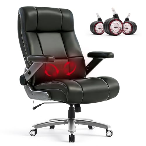 Big & Tall Massage Office Chair with Heat and Kneading