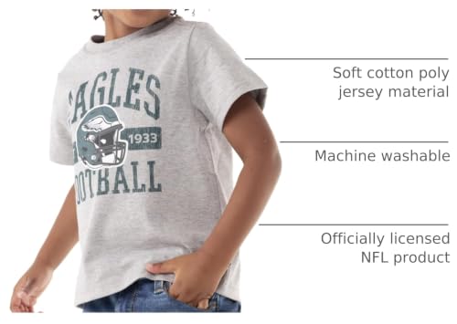 Gerber NFL Toddler Boys' Short Sleeve Tee Shirt, Buffalo Bills, 2T Team Color by Gerber - Used condition - Image 3