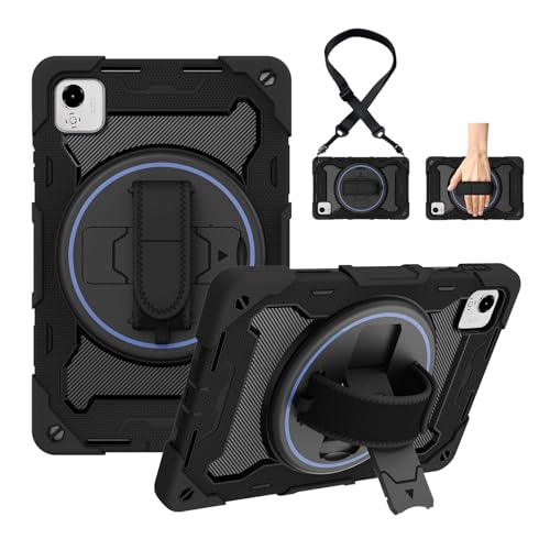 Coque Honor Pad X9a 2025 avec support multi-angle et dragonne rotative antichoc
