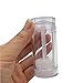 5 Packs Plastic Deodorant Containers,1 Oz /30ml Empty Clear Cylinder (Bottom Refilling & Twist Up) Refillable Deodorant Tube Bottles Stick Container for Lip balm,Lipstick