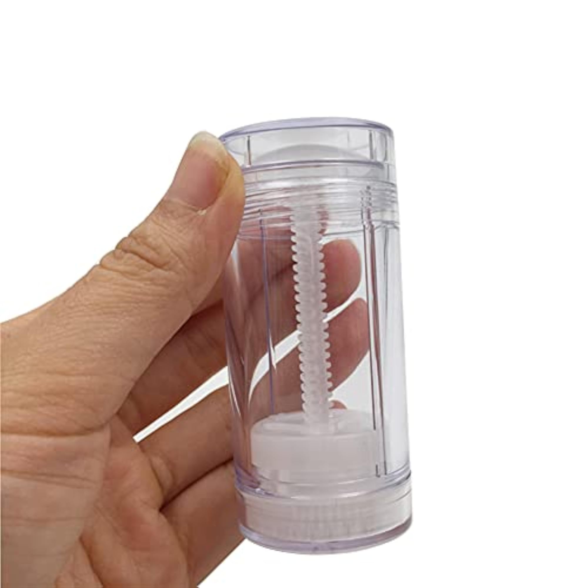 5 Packs Plastic Deodorant Containers, 1 Oz Refillable Tube