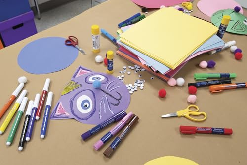 Image of Prang (Formerly SunWorks) Construction Paper, Violet, 9 inch x 12 inch, 50 Sheets