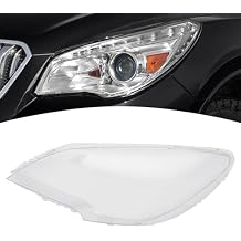 Headlight Lens Cover Compatible with Buick Encore 2013 2014 2015 Front Headlight Lens Cover Left