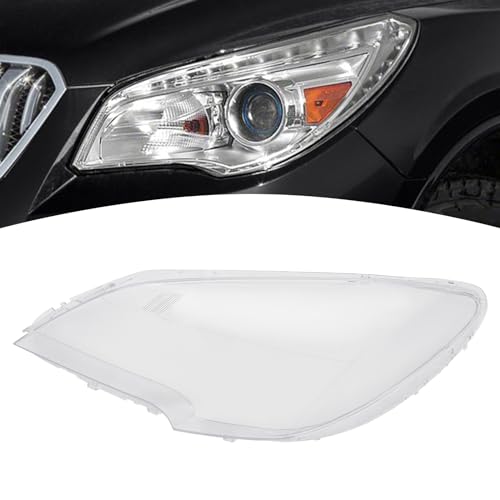 Tsomony - for 2013 2014 2015 Buick Encore Left Front Headlight Lens Cover Driver Side Replacement Clear Lens Cover