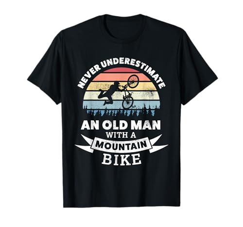 Funny Mountain Biking MTB Regalo para Papá | para ciclista Camiseta
