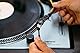 Lenco L-3809 Plattenspieler - DJ Plattenspieler mit Direktantrieb - USB - Vorverstärker - 33 und 45 U/min - MMC - RCA- Line Out - Blau Metallic