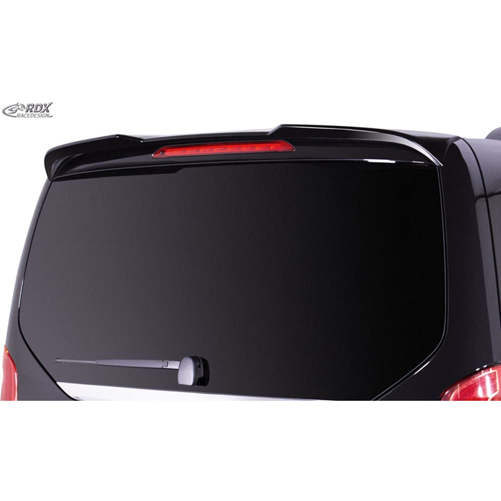 RDX Racedesign Alerón de techo compatible con Mercedes Clase V W447 2014- incl. AMG-Line (con portón trasero) (PUR-IHS), No pintado, RDDS157